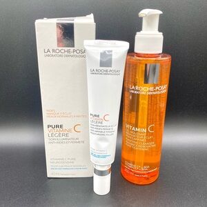 NEW La Roche Posay Vitamin C Cream & Cleanser Set
Skin Brightening, Anti Aging